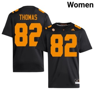 Trent Thomas College Football Womens UTK Black #82 High School Jersey 775311-307