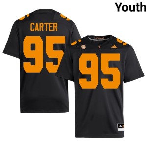 Breeze Carter #95 Black Limited Youth The Volunteer State College Football Jerseys 242419-691