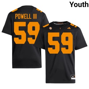 Charlie Powell III Youth College Football Black TN Vols Limited #59 Jerseys 175153-687