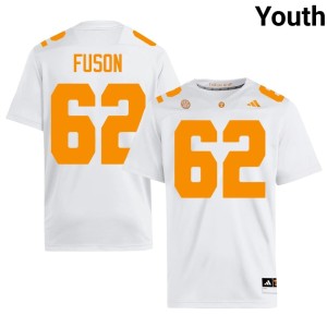 Clyde Fuson College Football UT Vols Limited Youth #62 White Jersey 526794-409