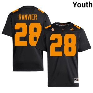 Cooper Ranvier Youth #28 Black High School College Football Tenn Vols Jerseys 604486-967
