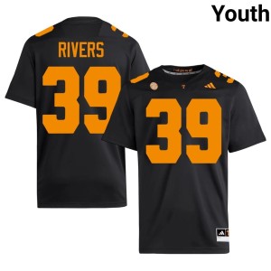 Darryl Rivers College Football High School Youth Black #39 The Volunteer State Jerseys 440829-261