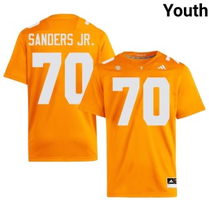 David Sanders Jr. Youth The Volunteer State #70 High School College Football Orange Jersey 638635-668