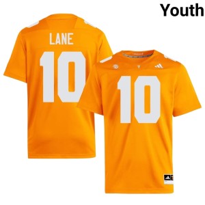 Dejuan Lane College Football Youth Stitched TN Vols Orange #10 Jersey 983208-405