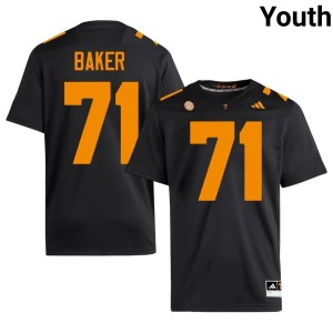 Ed Baker University Of Tennessee Black Youth College Football Stitched #71 Jersey 958063-300