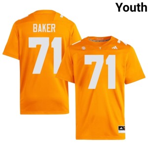 Ed Baker Youth #71 UT College Football Orange 2026 Jersey 915133-611