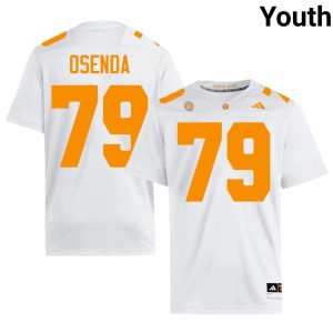 Gabriel Osenda NCAA #79 Youth White College Football The Tennesseans Jerseys 842892-765