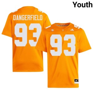 Grady Dangerfield #93 University College Football Youth Tennessee Vols Orange Jerseys 479078-426