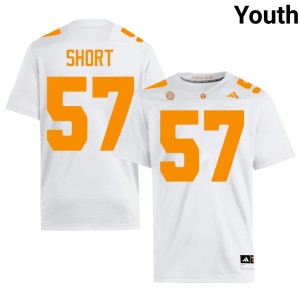 Grier Short White #57 Youth Tennessee High School College Football Jerseys 229654-417