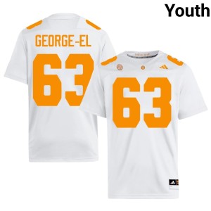 Jeremy George-El College Football 2026 Youth The Tennesseans White #63 Jersey 933884-277