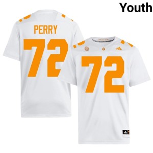 Jesse Perry Youth College Football Game #72 VOL White Jerseys 177253-503