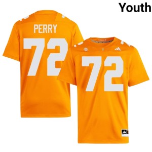 Jesse Perry Official Tennessee College Football Youth #72 Orange Jerseys 852011-258