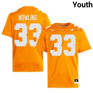 Jordan Norman VOL College Football Orange Youth University #33 Jersey 839183-597