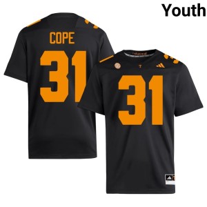 Lane Cope Black Youth #31 Limited College Football UT Vols Jersey 317914-495