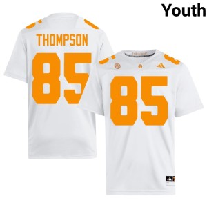 Luke Thompson #85 College Football Replica Tennessee Volunteers White Youth Jerseys 289160-925