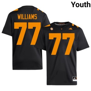 Ory Williams 2026 Youth College Football Tennessee #77 Black Jerseys 791572-804