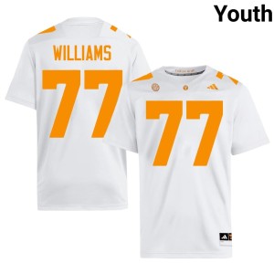 Ory Williams College Football #77 White Youth 2026 Vols Jerseys 588095-119