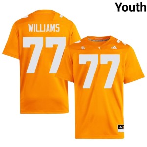 Ory Williams College Football 2026 Orange Big Orange Youth #77 Jerseys 416968-335
