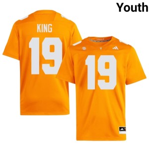 Tyreek King College Football Alumni TN Orange Youth #19 Jersey 244662-585