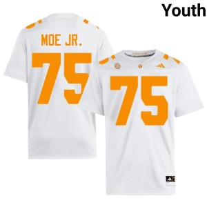 Wendell Moe Jr. College Football University Youth TN #75 White Jersey 312679-621